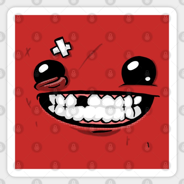 Super Meat Boy Sticker by artNpop